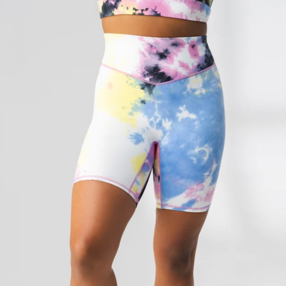 Balance Athletica/Vitality Cloud II Tie-Dye High-Waist Biker Short